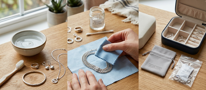 How to Take Care of 925 Sterling Silver Jewellery?