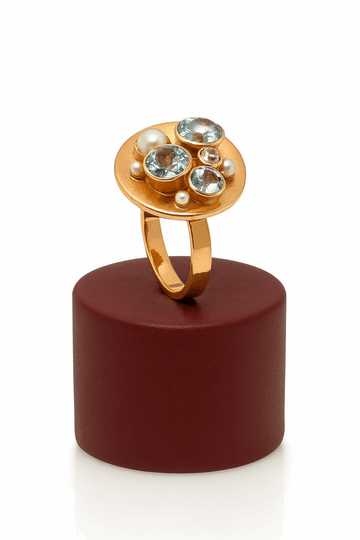 Imitation Pearl Ring