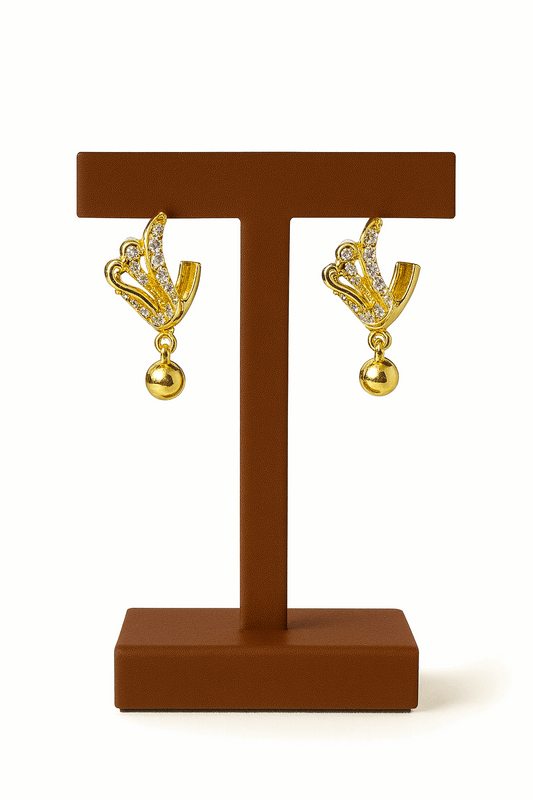 Premium Brass Alloy Ear Studs