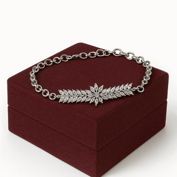 925 Sterling Silver Cubic Zirconia Bracelet