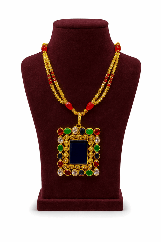 High-Quality Brass Alloy Mala Necklace