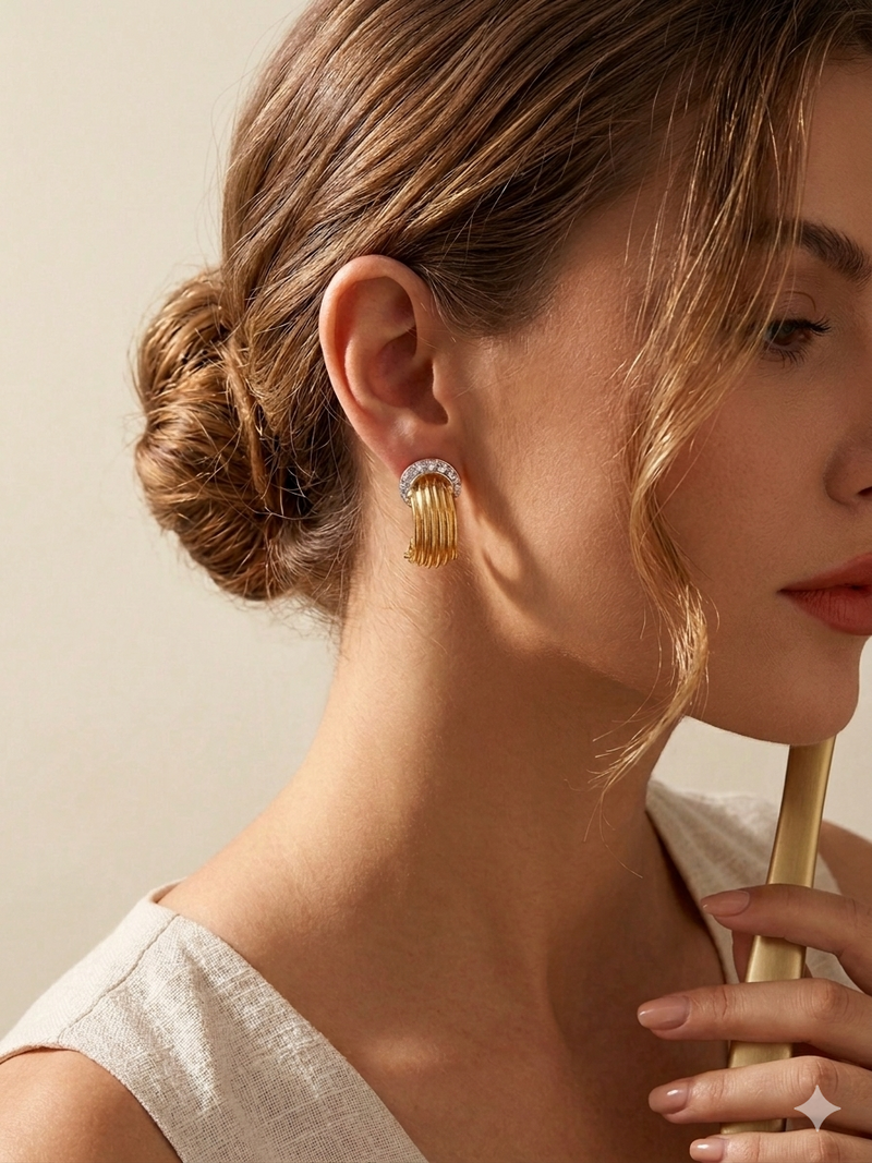 Brass Earrings