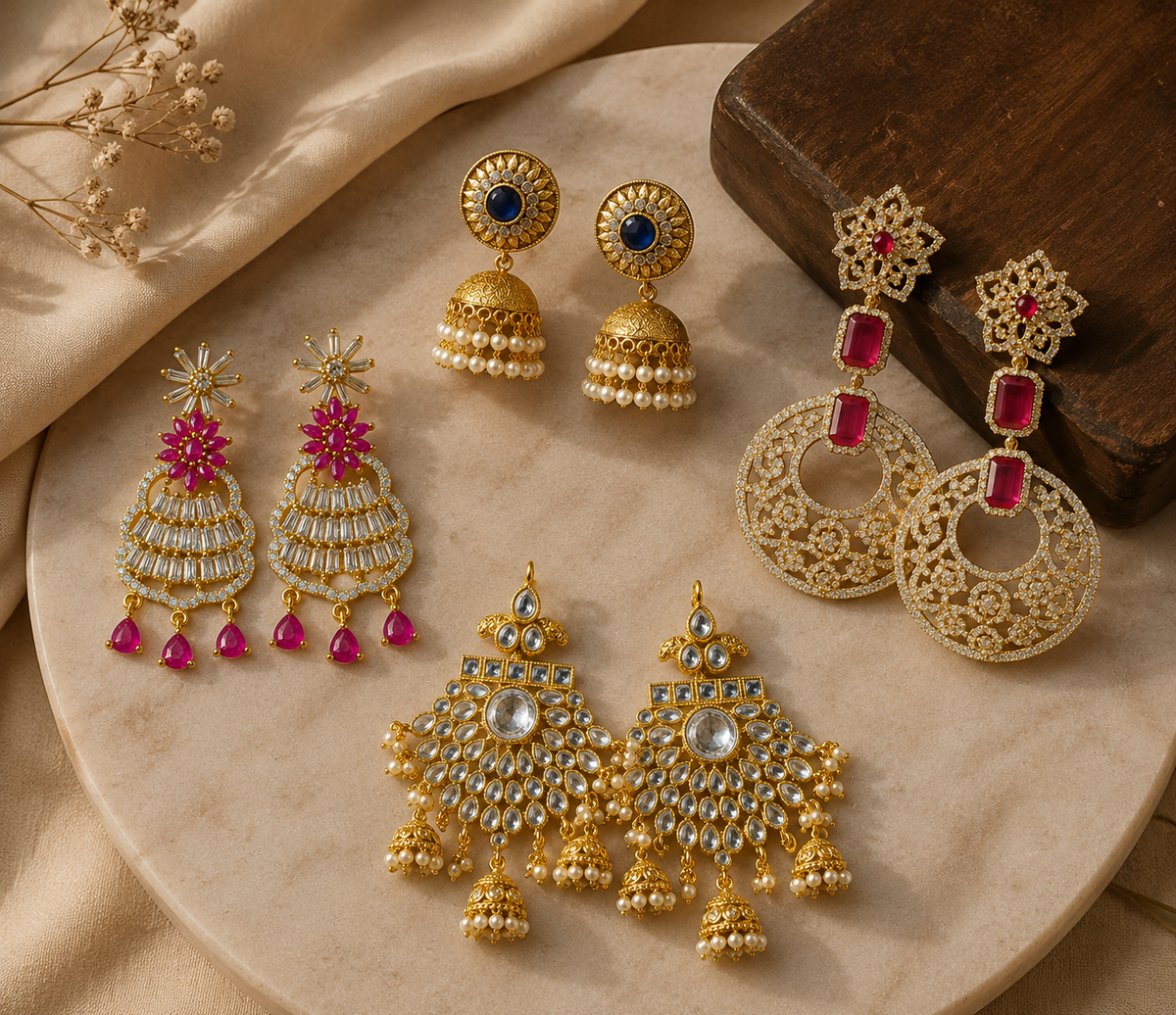 Brass Earrings
