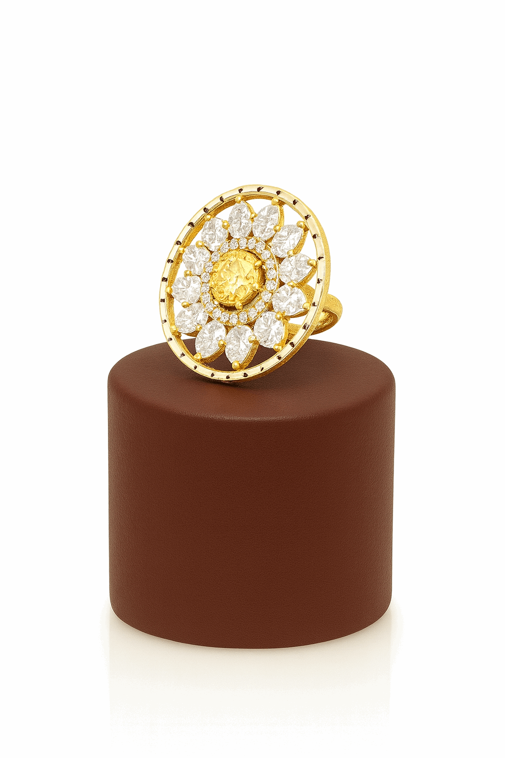 Imitation Crystal Ring