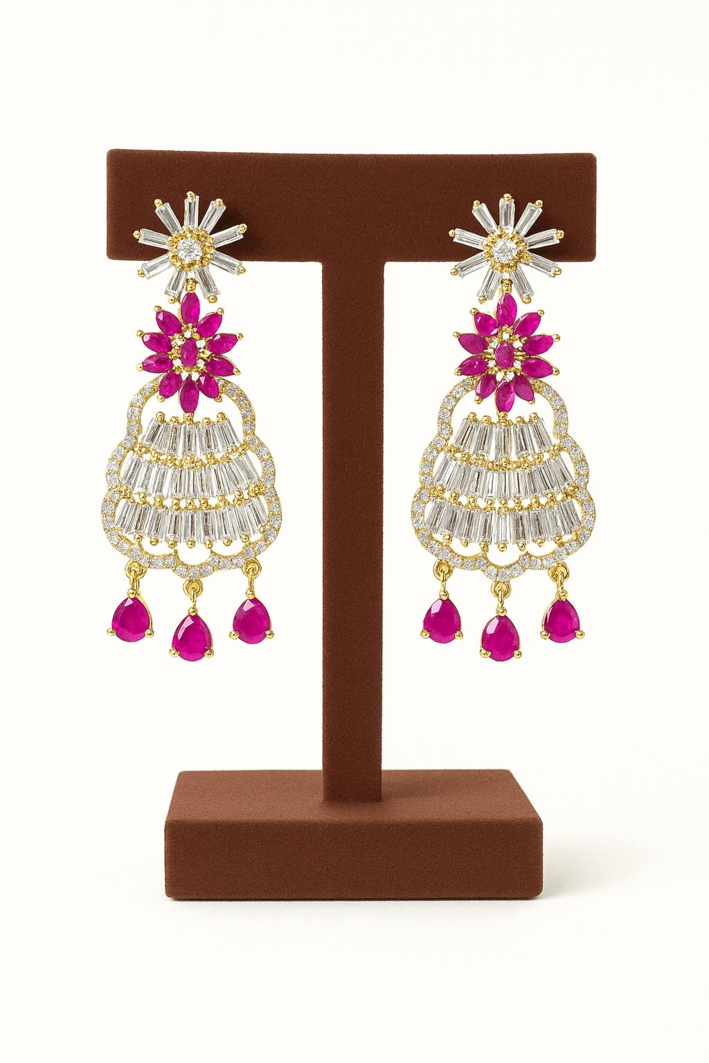 Premium Brass Alloy Earrings