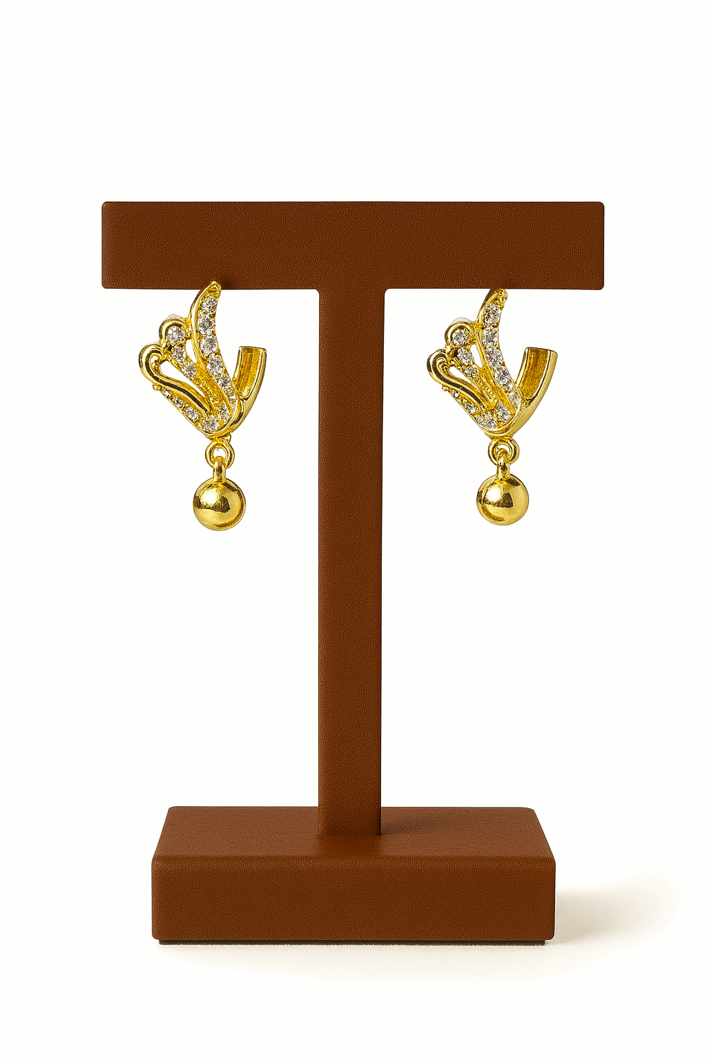 Premium Brass Alloy Ear Studs