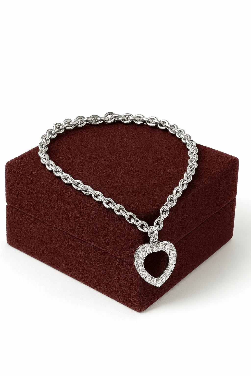 925 Sterling Silver Cubic Zirconia Bracelet