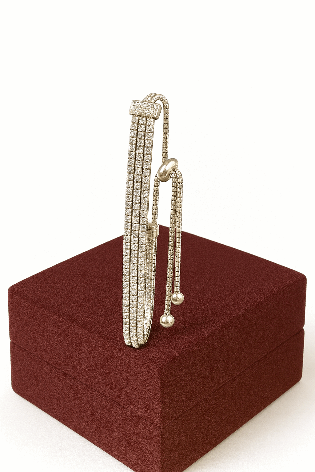 925 Sterling Silver Cubic Zirconia Bracelet