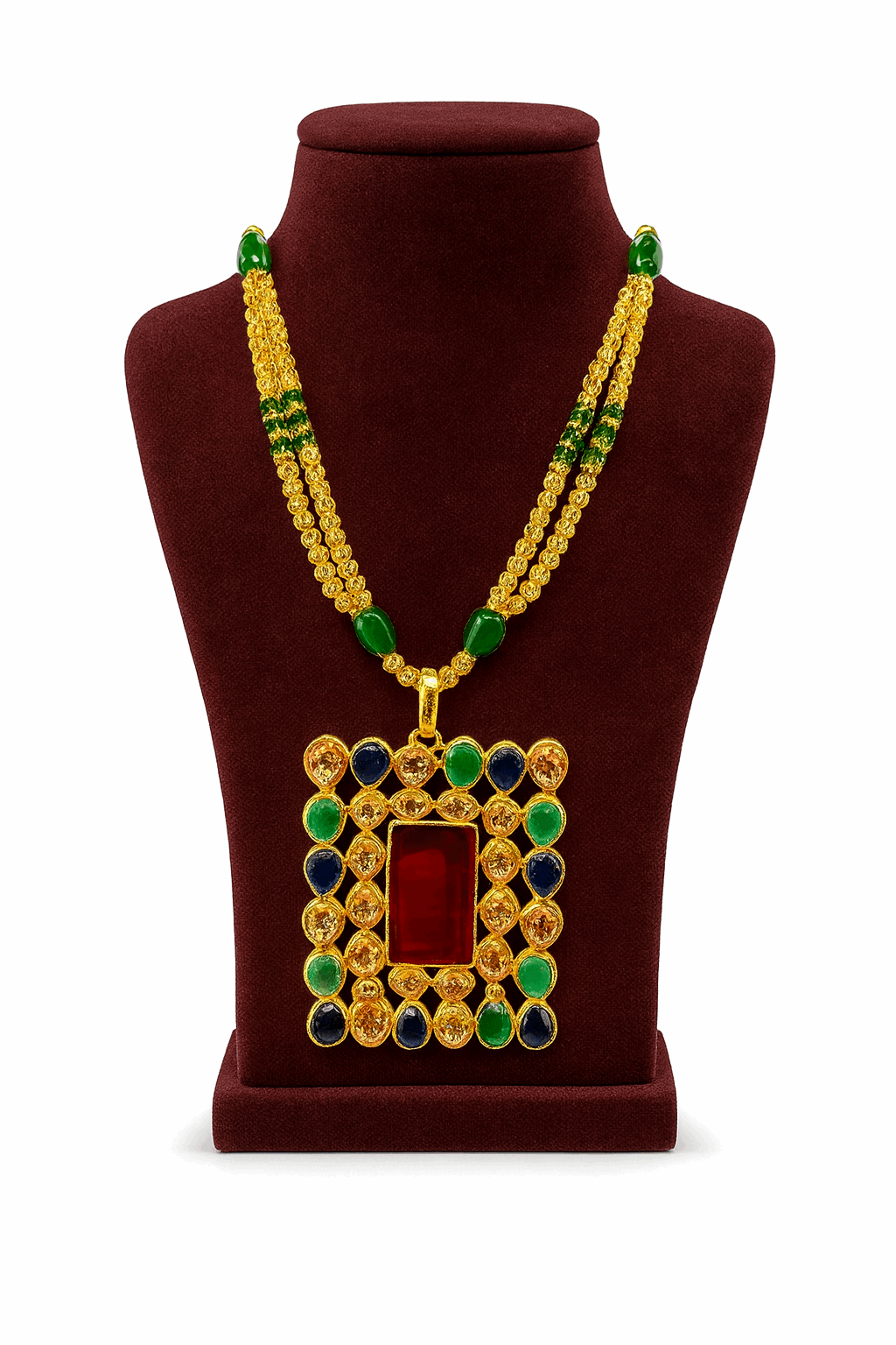 High-Quality Brass Alloy Mala Necklace