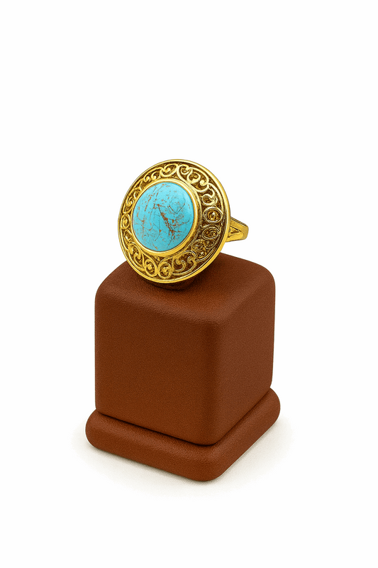 Feroza Silver Ring