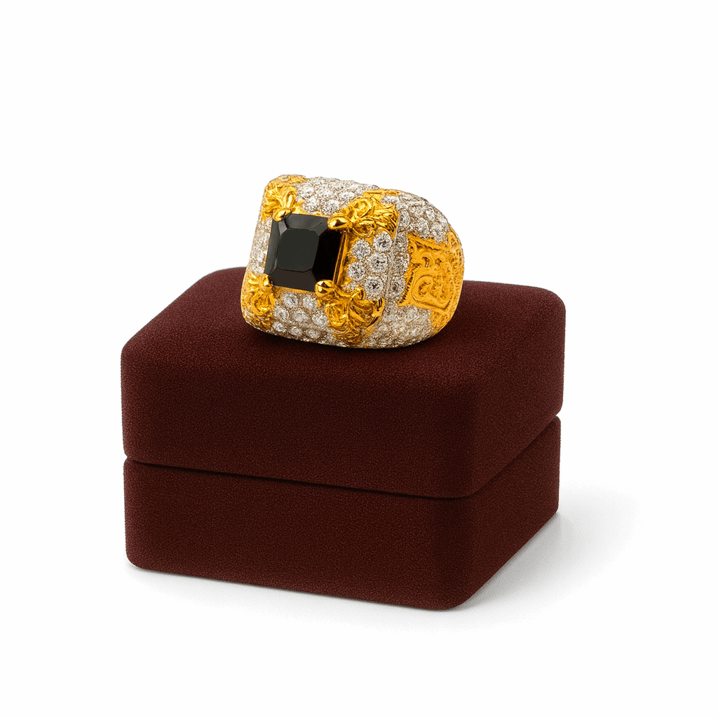 Silver Zircon Stone Ring
