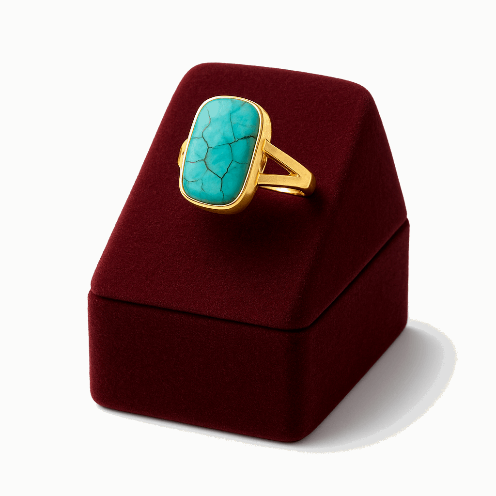 Silver Feroza Ring