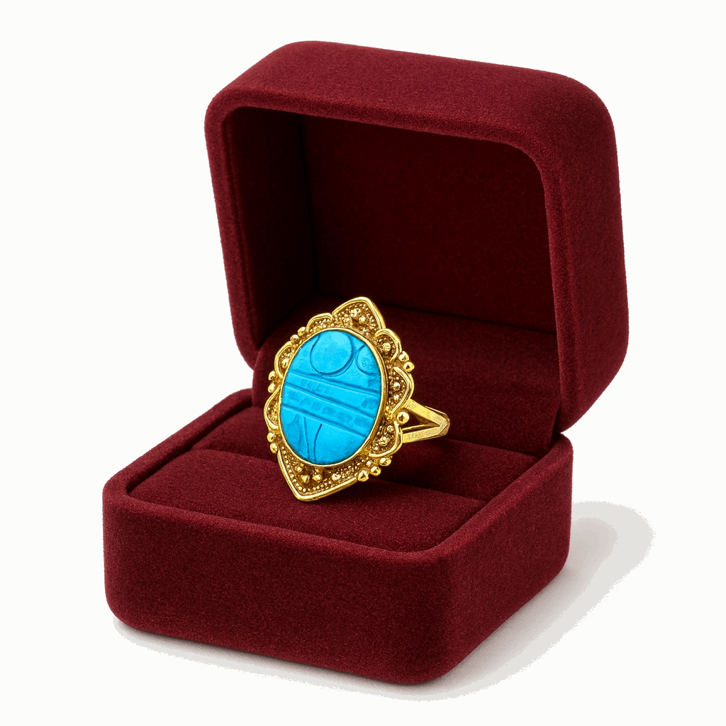 Silver Feroza Ring