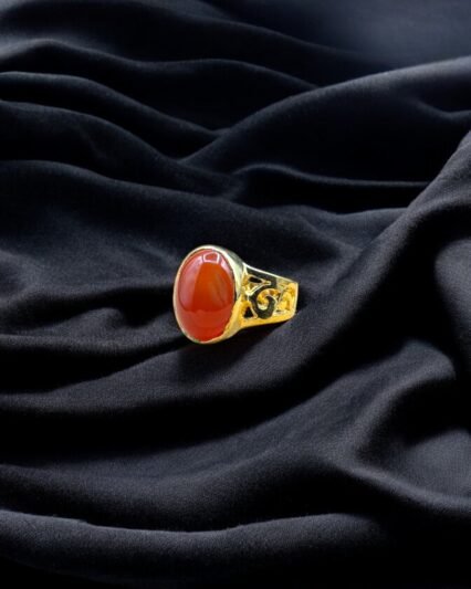 Silver Ruby Stone Ring