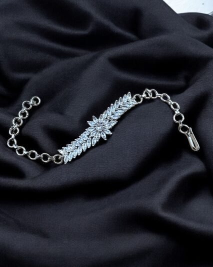 925 Sterling Silver Cubic Zirconia Bracelet